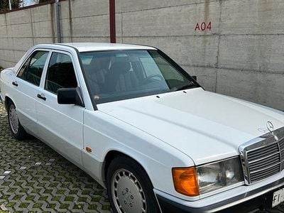 Usata Mercedes 190 109 CV (80 kW) 1991 Bianco Berlina