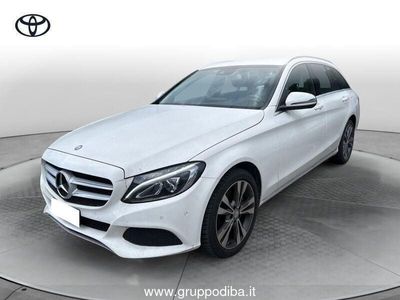 usata Mercedes C220 Classe C Classe C-S205 2014 SW Dieseld (bt) Sport auto