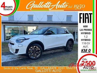 Nuova Fiat 600 La Prima 110 CV (80 kW) 2025 Bianco SUV