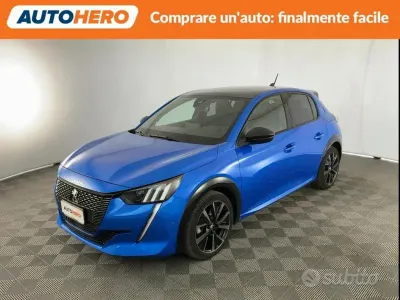 Usata Peugeot 208 GT 131 CV (96 kW) 2022 Blu Utilitaria