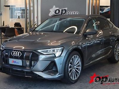 Usata Audi e-tron S-Line 300 kW (408 CV) 2022 Grigio SUV