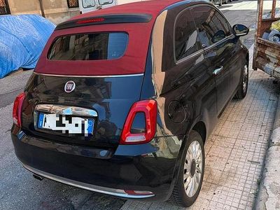 Usata Fiat 500 2016 Nero Cabrio