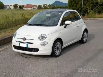 Usata Fiat 500 Lounge 69 CV (50 kW) 2019 Bianco Berlina