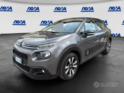 Usata Citroën C3 Shine 102 CV (75 kW) 2019 Grigio Utilitaria