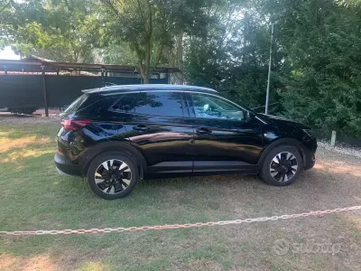 Usata Opel Grandland X 120 CV (88 kW) 2020 Nero SUV
