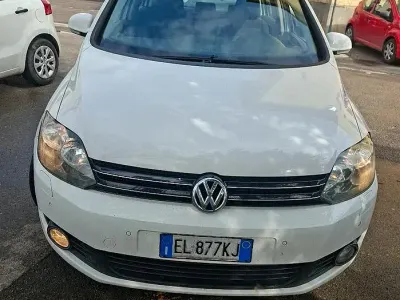 Usata VW Golf Sportsvan 102 CV (75 kW) 2012 Bianco Monovolume