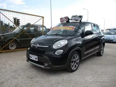 Usata Fiat 500L Trekking 120 CV (88 kW) 2016 Nero Monovolume