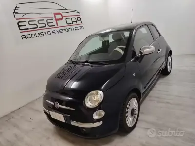 Usata Fiat 500 Lounge 69 CV (50 kW) 2012 Bianco Utilitaria