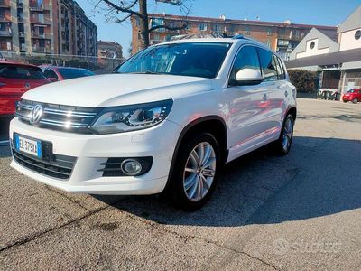 Usata VW Tiguan Sportline 140 CV (102 kW) 2012 Bianco SUV