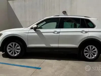 Usata VW Tiguan Business 150 CV (110 kW) 2019 Bianco SUV