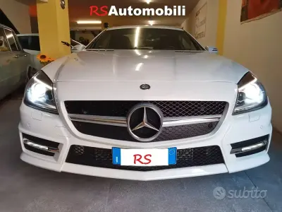 Usata Mercedes SLK250 AMG 204 CV (150 kW) 2013 Bianco Cabrio