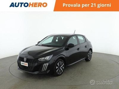 Usata Peugeot 208 Active 75 CV (55 kW) 2024 Nero Utilitaria