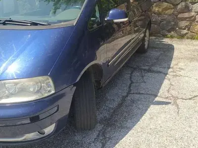 Usata VW Sharan Comfortline 131 CV (96 kW) 2006 Blu/azzurro Monovolume