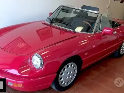 Usata Alfa Romeo Spider 122 CV (89 kW) 1990 Rosso Cabrio