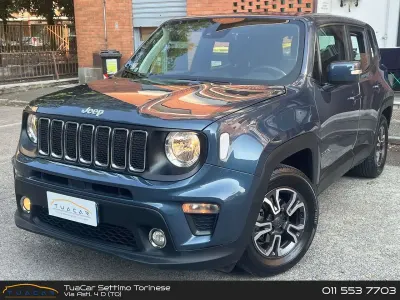 Usata Jeep Renegade Longitude 120 CV (88 kW) 2020 Blu/azzurro SUV