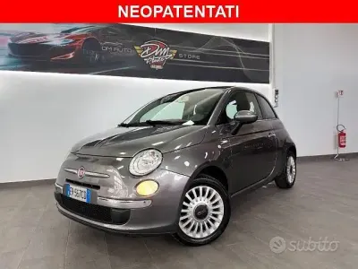 Usata Fiat 500 Lounge 69 CV (50 kW) 2013 Grigio Utilitaria