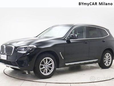 Usata BMW X3 Efficient Dynamics 183 CV (134 kW) 2022 Nero SUV