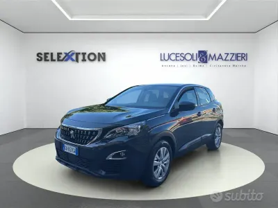 Usata Peugeot 3008 Business-Line 131 CV (96 kW) 2020 Nero SUV