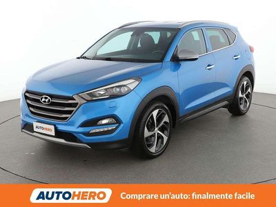 Second-hand Hyundai Tucson Edition 116 CP (85 kW) 2017 Albastru SUV