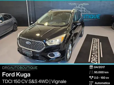 Usata Ford Kuga S 150 CV (110 kW) 2017 Nero SUV