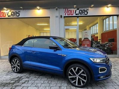 Ravenna blu metallizzato Usata 2020 VW T-Roc R-line SUV | 25.000 € (Cara)