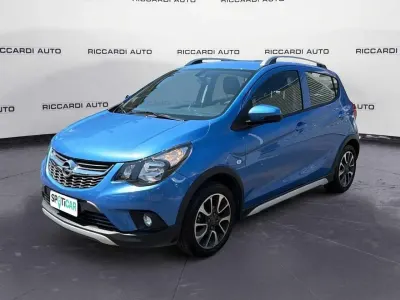 Usata Opel Karl Rocks 73 CV (53 kW) 2018 Blu Utilitaria