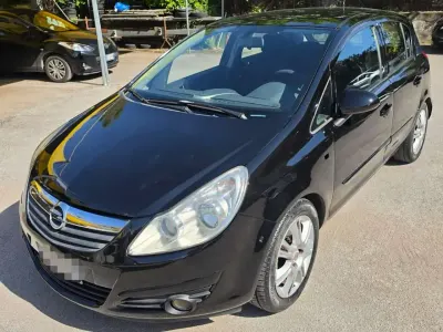 Usata Opel Corsa Enjoy 80 CV (58 kW) 2007 Nero Utilitaria