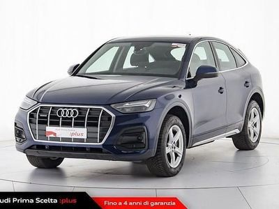 Usata Audi Q5 Sportback Advanced Plus 204 CV (150 kW) 2022 Blu navarra metallizzato SUV
