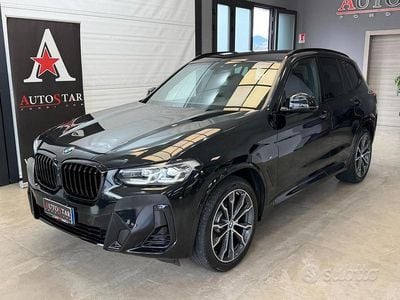Usata BMW X3 M Sport 190 CV (139 kW) 2022 Nero SUV