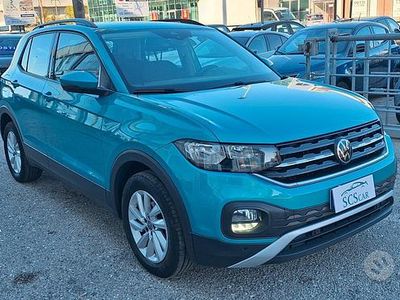 Usata VW T-Cross Style 110 CV (80 kW) 2022 Verde SUV