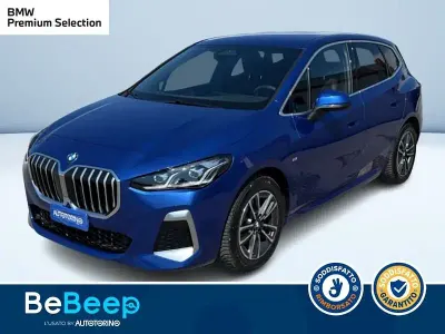Usata BMW 218 Active Tourer M Sport 136 CV (100 kW) 2023 Blu metallizzato Monovolume