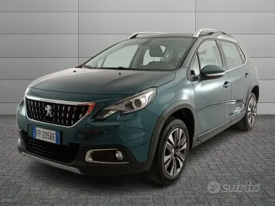 Używany Peugeot 2008 Allure 120 KM (88 kW) 2018 Niebieski SUV