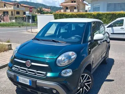 Usata Fiat 500L Cross 95 CV (69 kW) 2020 Verde Monovolume