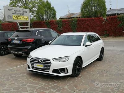 Usata Audi A4 S-Line 150 CV (110 kW) 2019 Bianco Station wagon