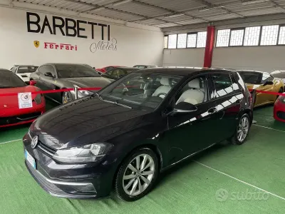 Usata VW Golf VII 115 CV (84 kW) 2018 Nero Berlina