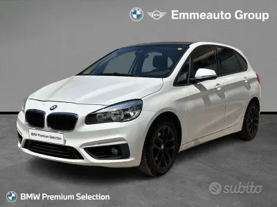 Usata BMW 218 Active Tourer 150 CV (110 kW) 2017 Bianco Monovolume