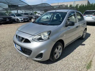 Usata Nissan Micra Visia 80 CV (58 kW) 2017 Grigio Utilitaria
