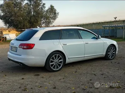 Usata Audi A6 Comfort 170 CV (125 kW) 2009 Bianco Station wagon