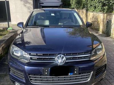 Usata VW Touareg Executive 262 CV (192 kW) 2017 Blu/azzurro SUV