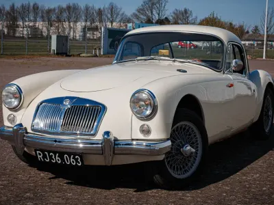 Usata MG MGA 72 CV (52 kW) 1959 Rosso Coupé