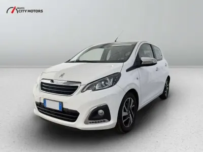 Usata Peugeot 108 Allure 72 CV (52 kW) 2019 Bianco Berlina