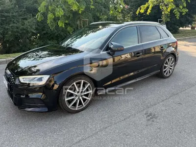 Usata Audi A3 Sportback Admired 150 CV (110 kW) 2019 Nero Utilitaria
