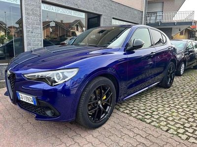 Usata Alfa Romeo Stelvio Veloce 210 CV (154 kW) 2021 Blu SUV
