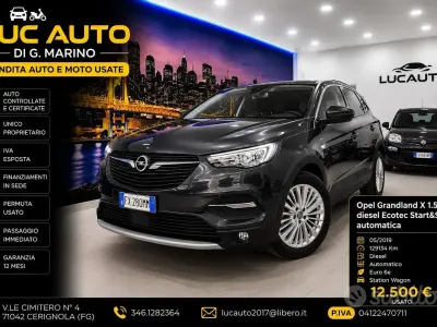 Usata Opel Grandland X 131 CV (96 kW) 2019 Nero SUV