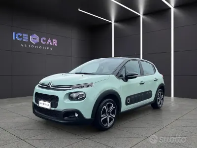 Usata Citroën C3 PureTech 83 CV (61 kW) 2019 Verde Utilitaria