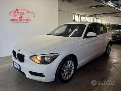 Usata BMW 118 Comfort Edition 142 CV (104 kW) 2014 Bianco Utilitaria
