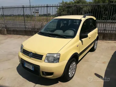Usata Fiat Panda 4x4 60 CV (44 kW) 2004 Giallo Utilitaria