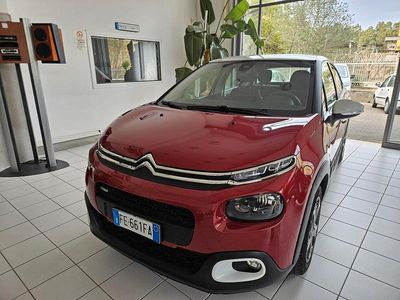 Usata Citroën C3 PureTech 83 CV (61 kW) 2017 Rosso Berlina