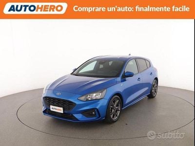 Usata Ford Focus ST-Line 125 CV (91 kW) 2021 Blu Berlina