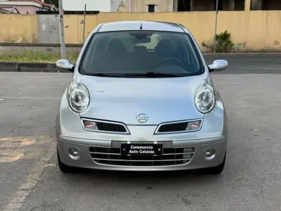 Usata Nissan Micra 80 CV (58 kW) 2008 Argento Utilitaria